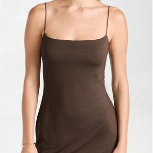 Enza Costa Luxe Knit Mini Dress